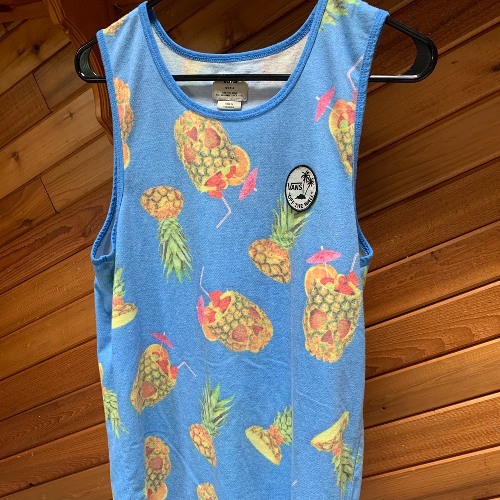 Vans Pineapple Skull Tank Top